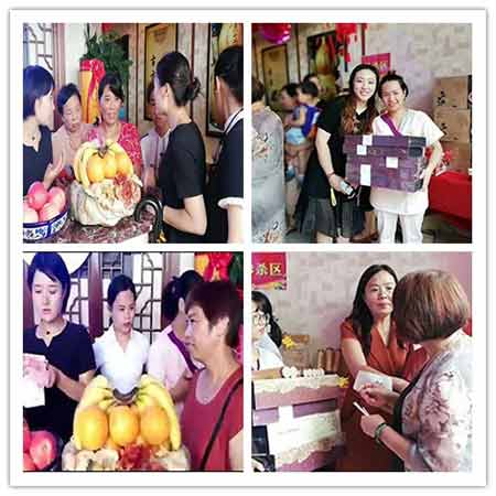 老艾堂艾灸加盟店生意火爆场面